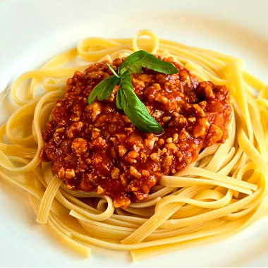 Паста Лингвини болоньезе