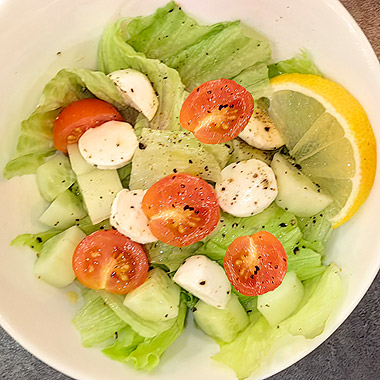 Овощное моцарелло